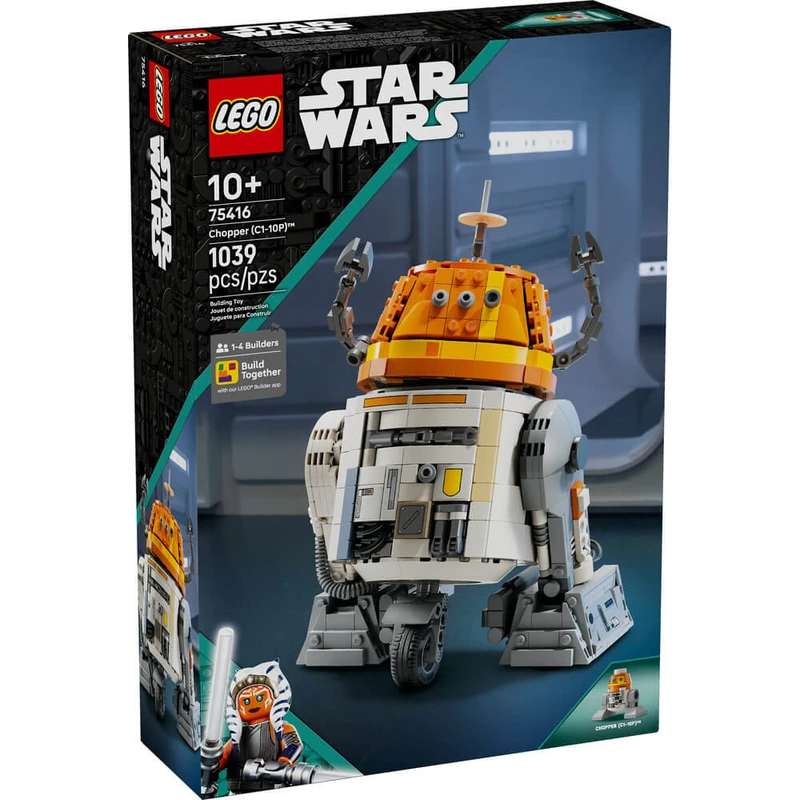 لگو ۱۰۳۹ تکه سری استاروارز مدل Chopper (C1-10P) Astromech Droid کد 75416