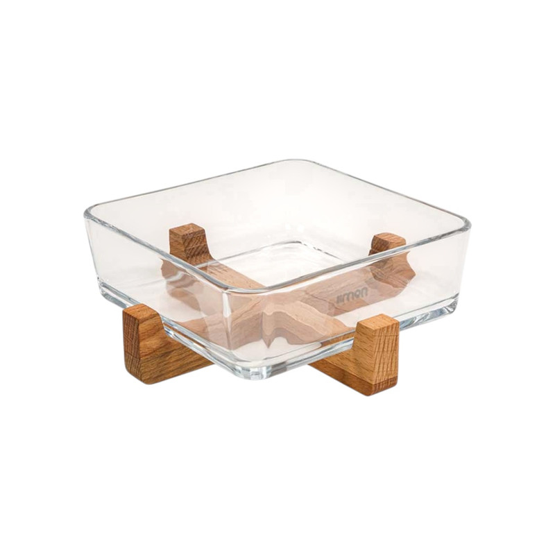 ظرف سرو لیمون مدل پایه چوبی کد HS5