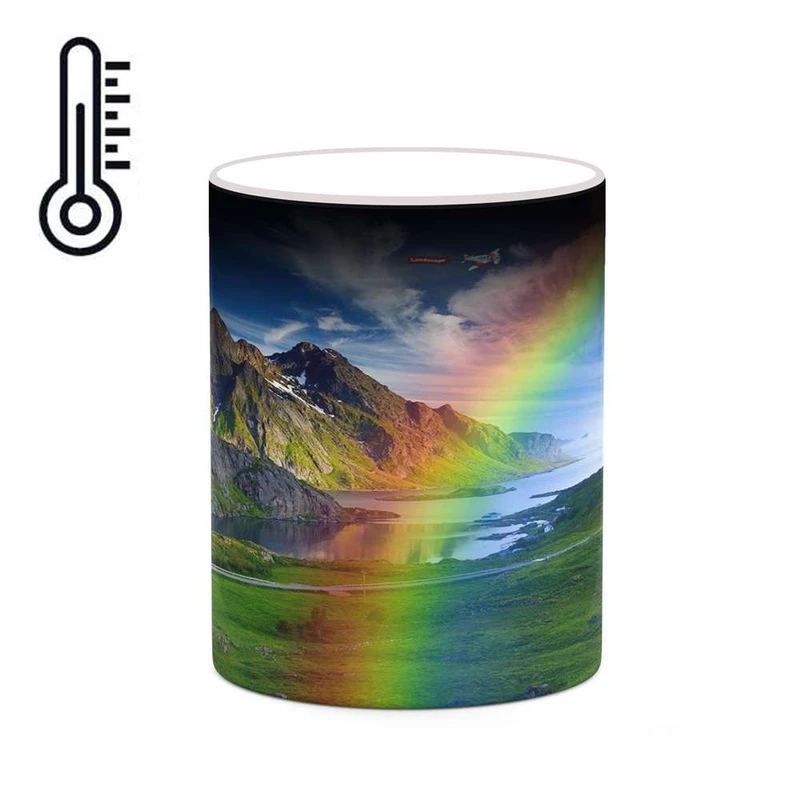 ماگ حرارتی کاکتی مدل منظره کد mgh18306