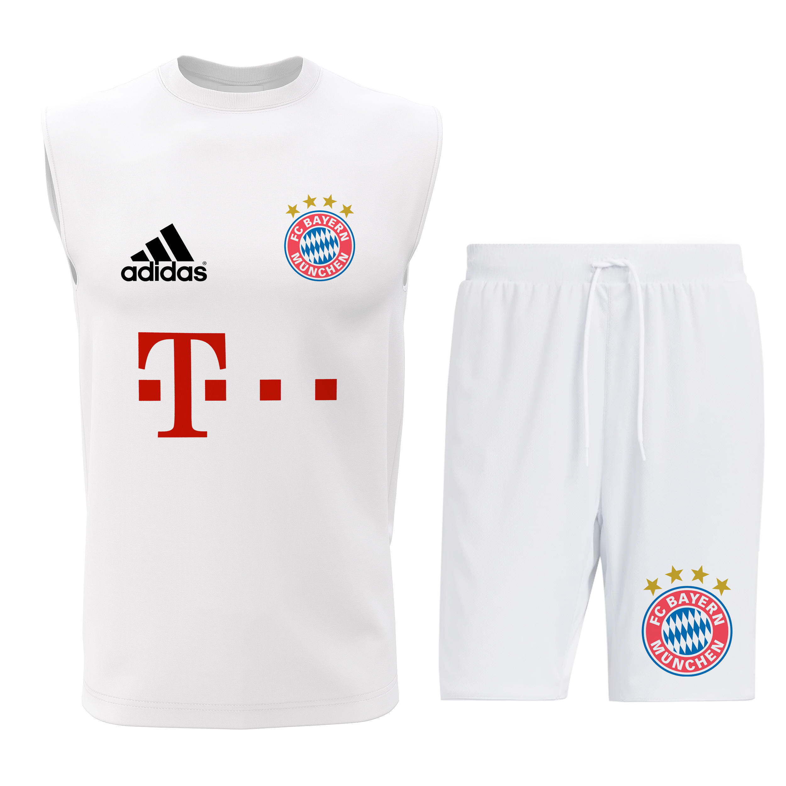 ست تاپ و شلوارک مردانه طرح بایرن مونیخ مدل B040W