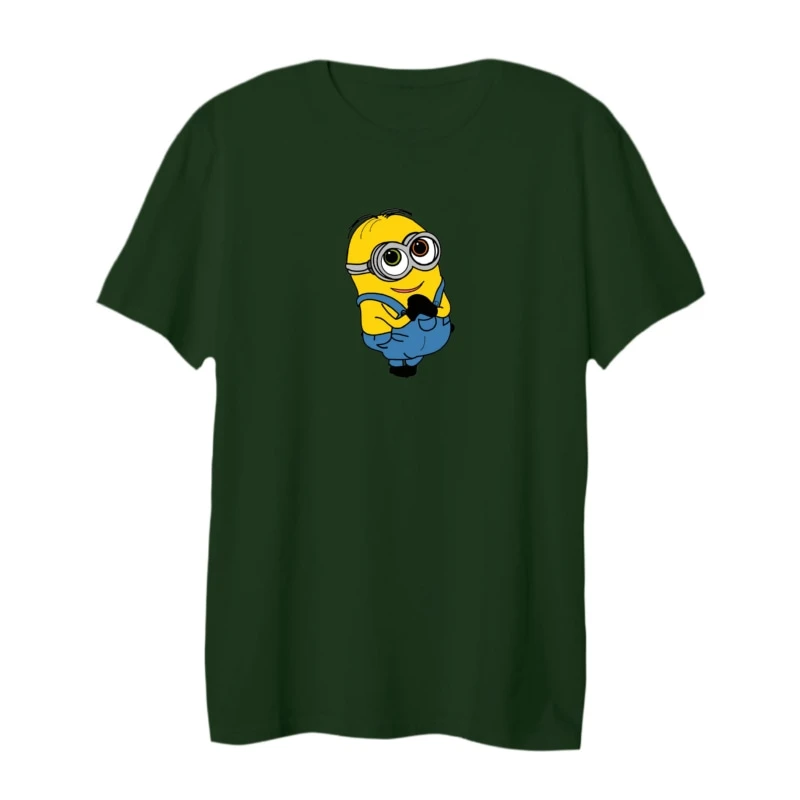 تی شرت لانگ آستین کوتاه زنانه مدل مینیون کد 3