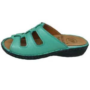 دمپایی زنانه ایران پا طب تبریز مدل کارا رنگ سبز