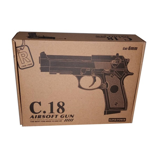 تفنگ بازی سی18 کد 01