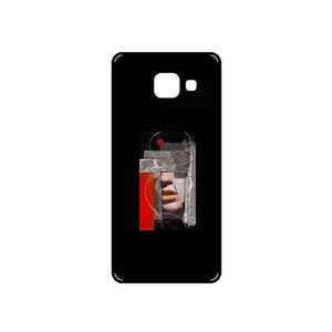 MAHOOT Collage of Mouth Cover Sticker for Samsung Galaxy A3 2016