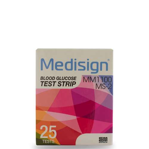 نوار تست قند خون مدیساین مدل MS-2