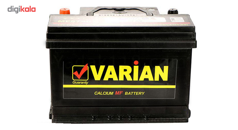 باتری اتمی خودرو مدل MF57401 واریان 74آمپر