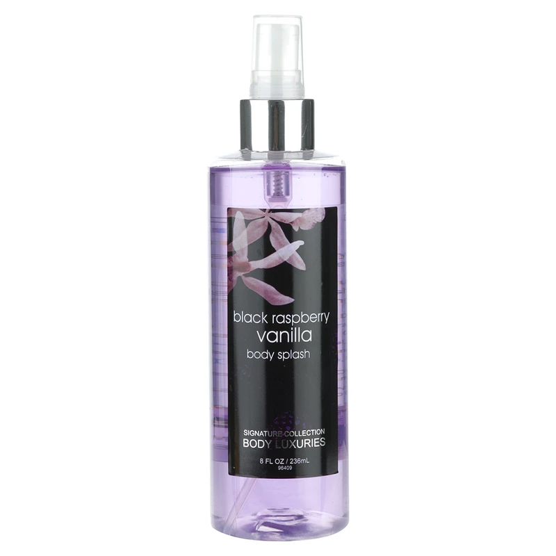 اسپری خوشبو کننده بدن زنانه بادی لاکچری مدل Black Raspberry Vanilla حجم 236 میلی لیتر