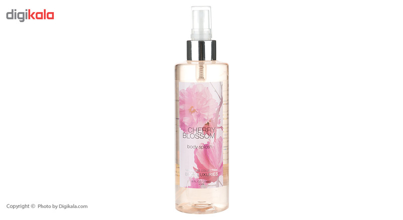 اسپری خوشبو کننده بدن زنانه بادی لاکچری مدل Cherry Blossom حجم 236 میلی لیتر اسپری خوشبو کننده بدن زنانه بادی لاکچری مدل Cherry Blossom حجم 236 میلی لیتر