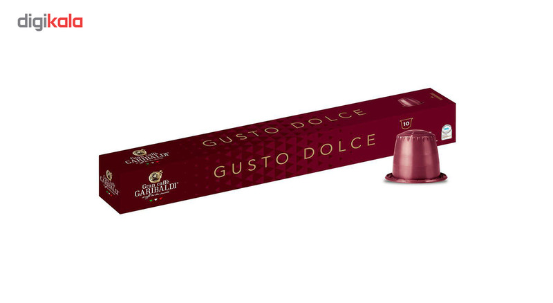 کپسول نسپرسو مدل Garibaldi Gusto Dolce