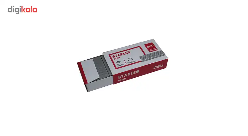 سوزن منگنه دلی مدل 0010N سایز 10 بسته 1000 عددی