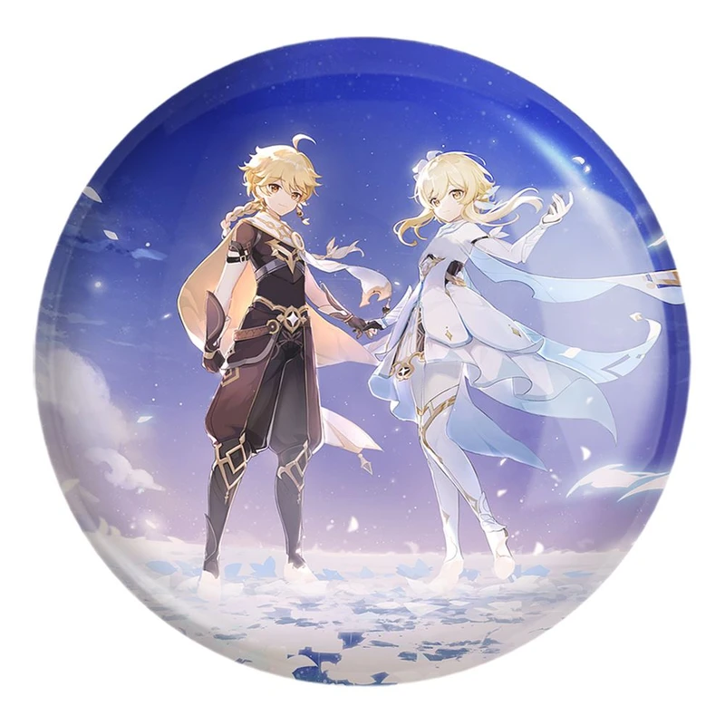 پیکسل خندالو طرح بازی گنشین ایمپکت Genshin Impact کد 25683 مدل بزرگ