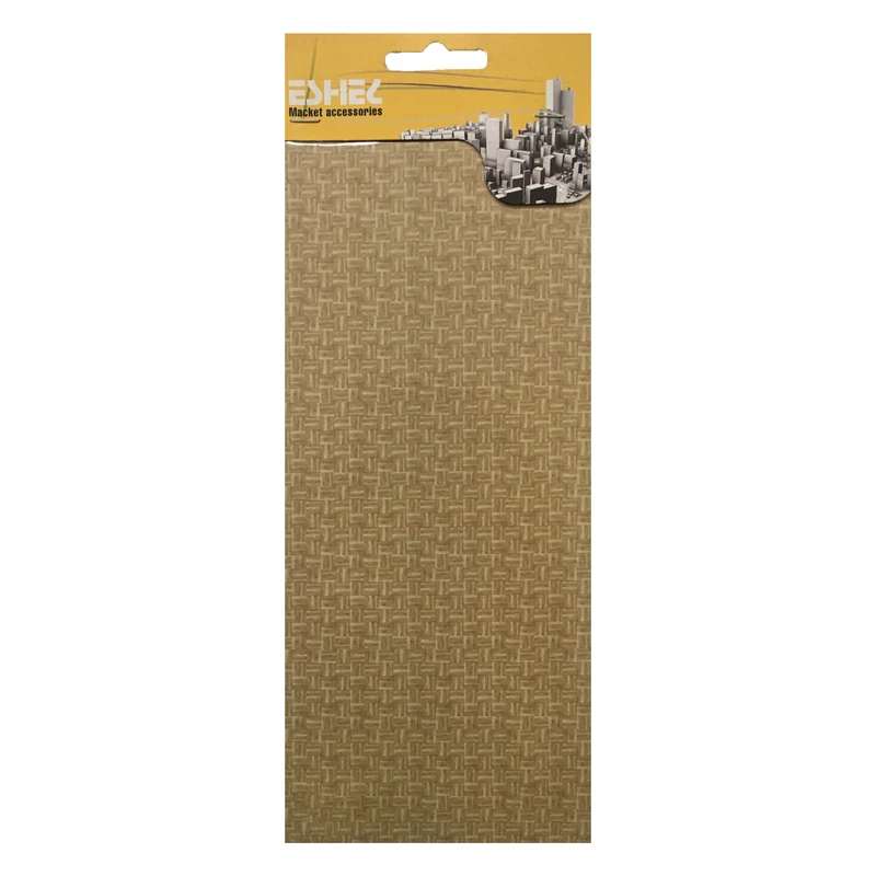 برچسب اشل مدل ماکت سازی زیپاتون طرح پارکت مربع کد 1314