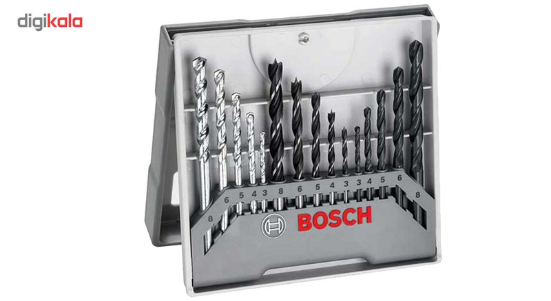 مجموعه 15 عددی مته بوش مدل 2607017038