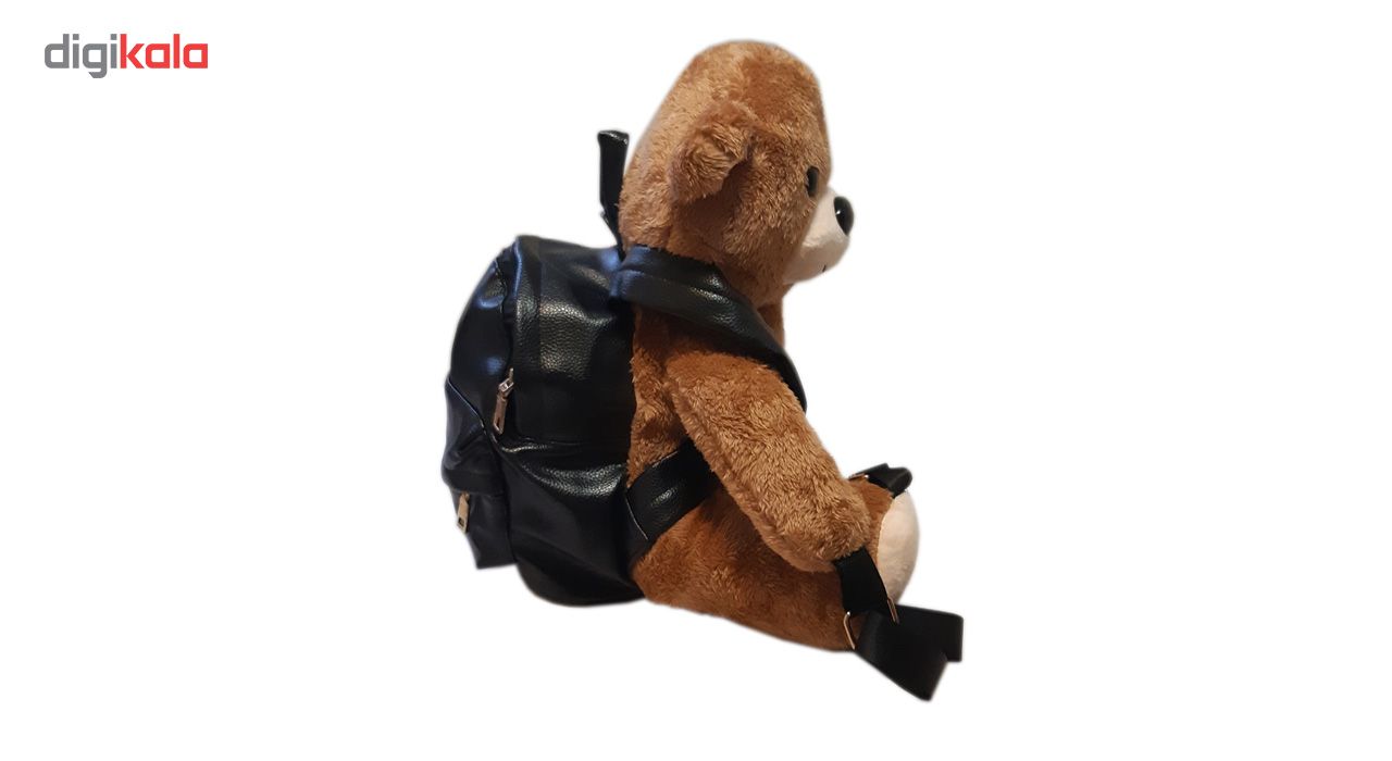 کوله پشتی کودک مدل خرس قهوه ای کد 304