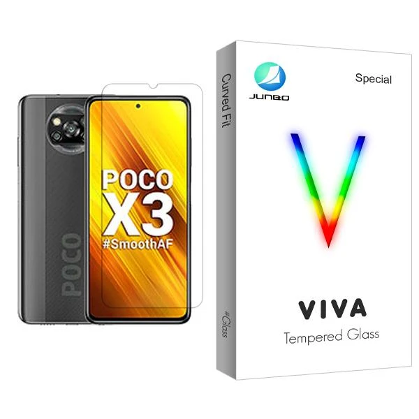 محافظ صفحه نمایش جانبو مدل Viva Glass MIX001 مناسب برای گوشی موبایل شیائومی Poco X3