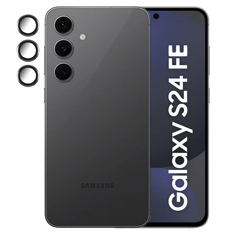 محافظ لنز دوربین گوف مدل Ring Metal مناسب برای گوشی موبایل سامسونگ Galaxy S24 FE