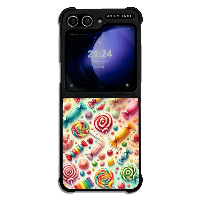 کاور آکام مدل AMC-WSGZFLIP5-CANDY-26 مناسب برای گوشی موبایل سامسونگ Galaxy Z Flip 5