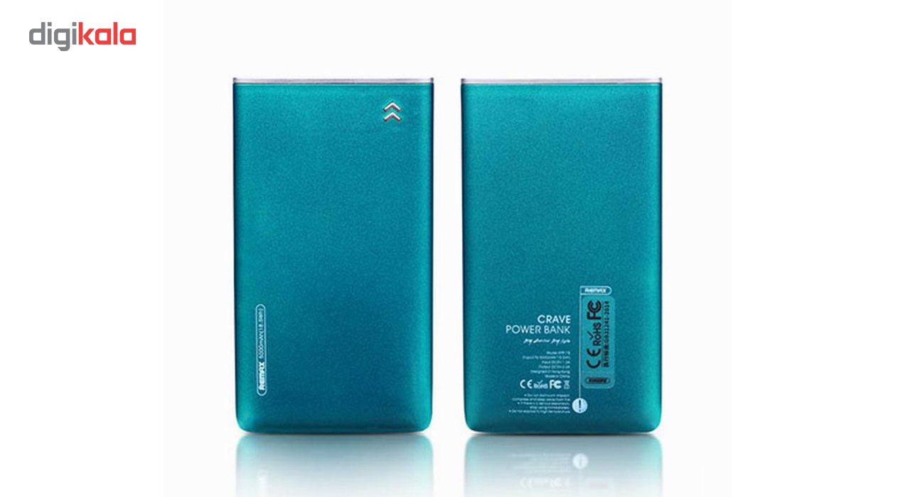 شارژر همراه ریمکس مدل crave RPP-78  ظرفیت 5000 میلی آمپر ساعت