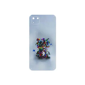 MAHOOT Collage of surreal Portrait of Women 4 Cover Sticker for Huawei Y5p