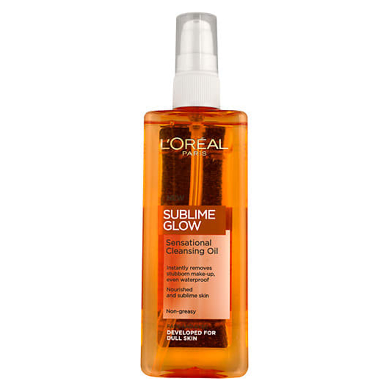 روغن پاک کننده آرایش صورت چشم لورال مدل Sublime Glow حجم 150 میلی لیتر