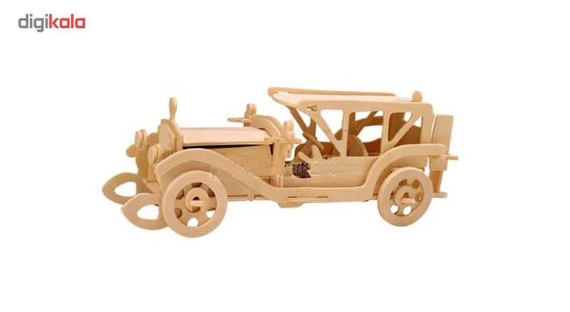 عکس شماره 2 : پازل چوبی 3 بعدی مدل اتومبیل قدیمی