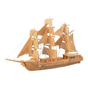 نقد و بررسی پازل چوبی 3 بعدی مدل قایق بادبانی توسط خریداران