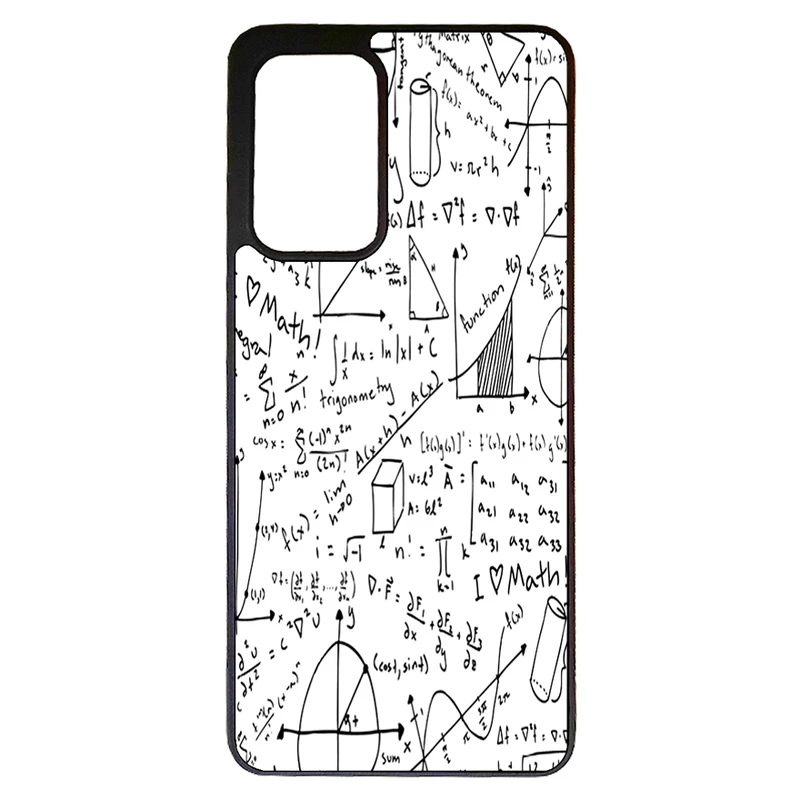کاور طرح ریاضی کد 1146 مناسب برای گوشی موبایل سامسونگ galaxy a52