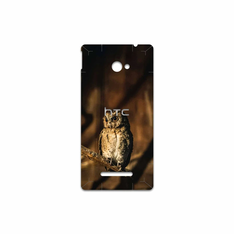 برچسب پوششی ماهوت مدل Owl مناسب برای گوشی موبایل اچ تی سی 8X