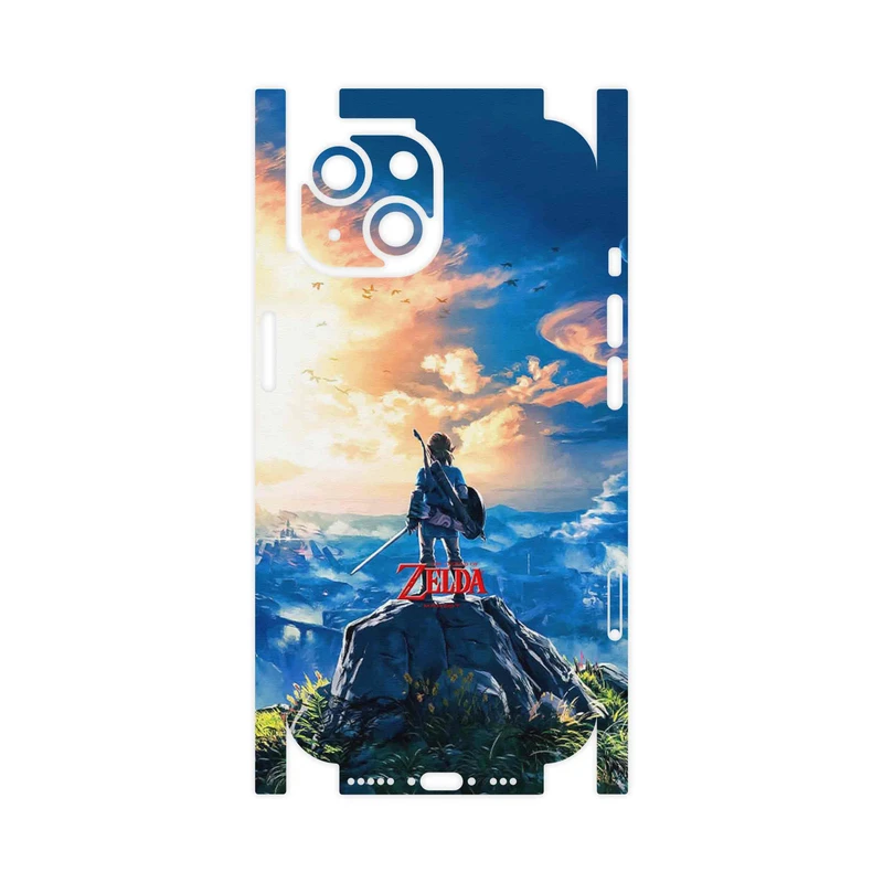 برچسب پوششی ماهوت مدل Legend of Zelda Game Series-FullSkin مناسب برای گوشی موبایل اپل iPhone 15