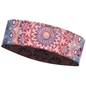 هدبند ورزشی زنانه باف مدل UV Slim Shantra Violet
