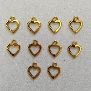 آویز دستبند طرح قلب کد HN1550 بسته 10 عددی