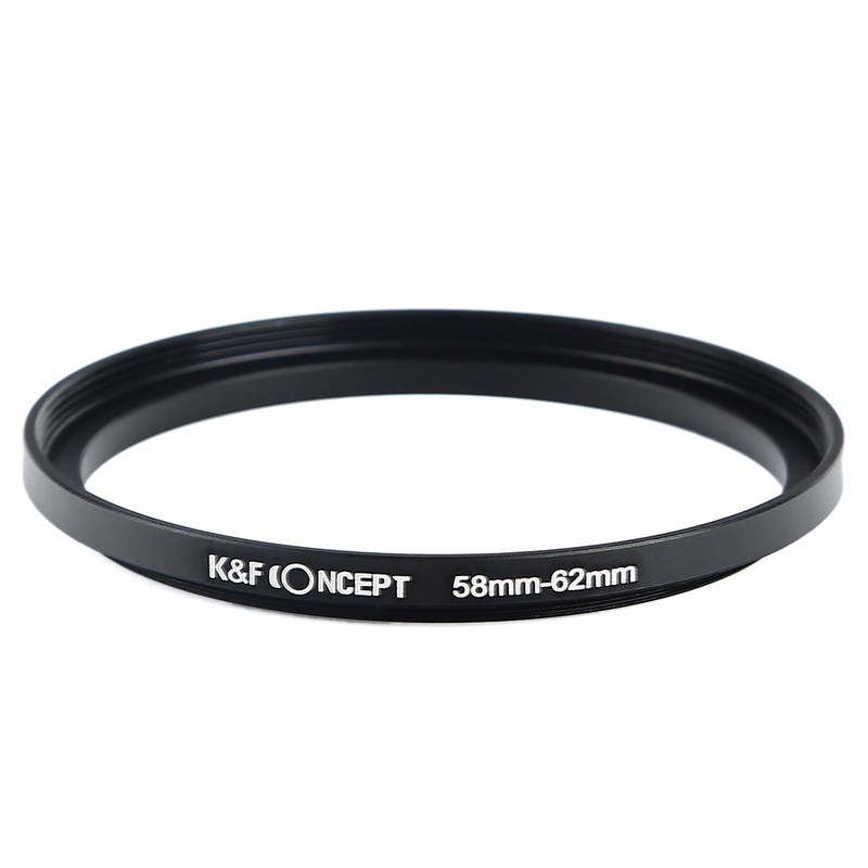 آداپتور فیلتر لنز کی اند اف مدل 58mm-62mm