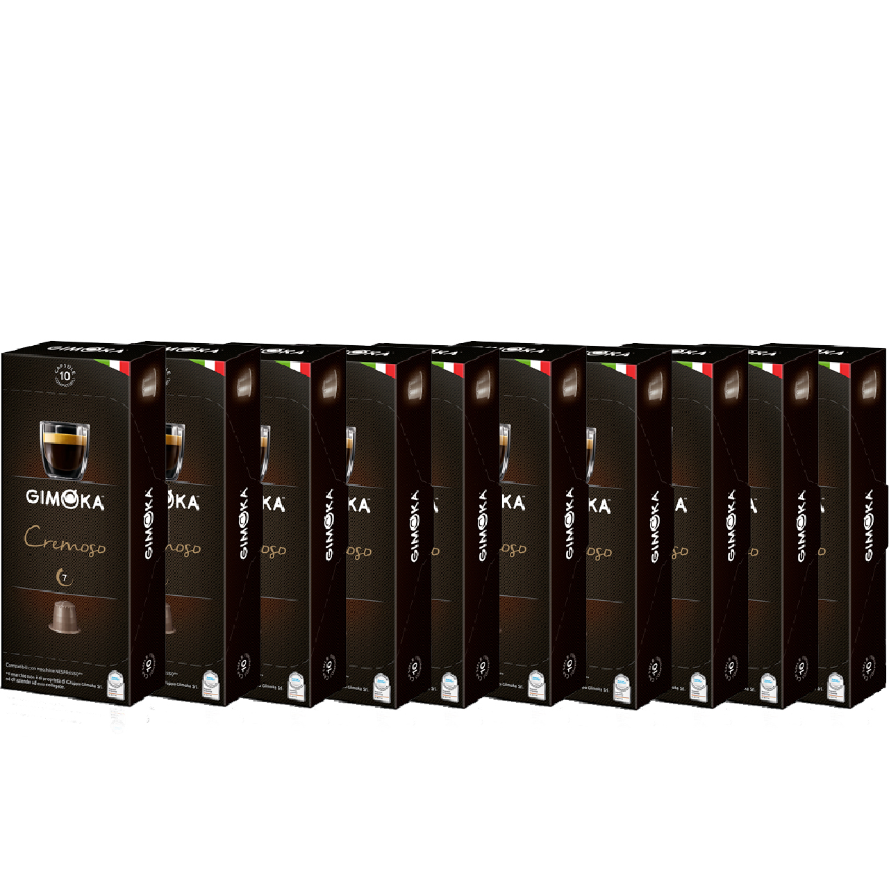 کپسول قهوه جیموکا مدل Cremoso بسته 100 عددی