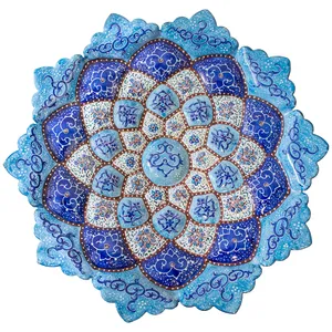 بشقاب مینا کاری کد HZ02