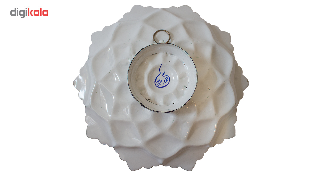 بشقاب مینا کاری کد HZ02