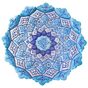 بشقاب مینا کاری کد HZ05