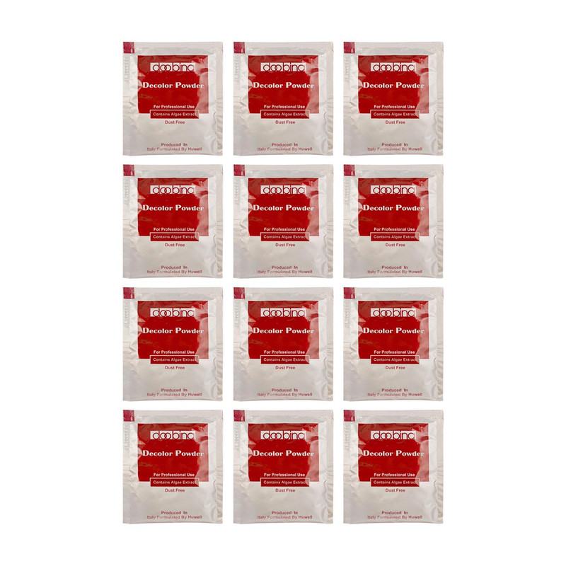 پودر دکلره دوبینا مدل dust free وزن 30 گرم مجموعه 12 عددی پودر دکلره دوبینا مدل dust free وزن 30 گرم مجموعه 12 عددی