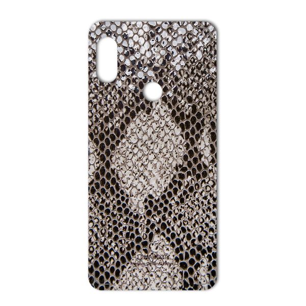 برچسب تزئینی ماهوت مدل Cobra-scale Leather مناسب برای گوشی  Xiaomi Redmi Note 5 Pro برچسب تزئینی ماهوت مدل Cobra-scale Leather مناسب برای گوشی  Xiaomi Redmi Note 5 Pro
