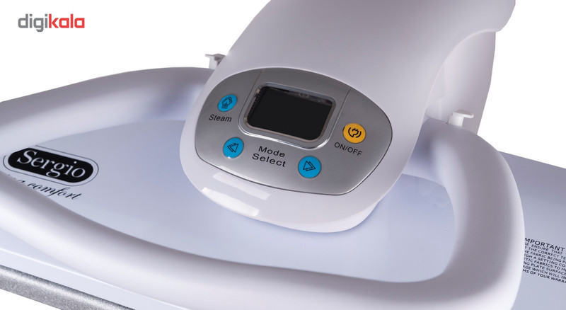 اتو پرس سرجیو مدل SSP-5100 همراه با پایه جکی