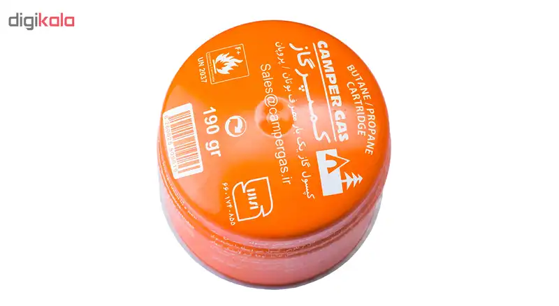 کپسول گاز 190 گرمی کمپرگاز مدل K-190 بسته 4 عددی