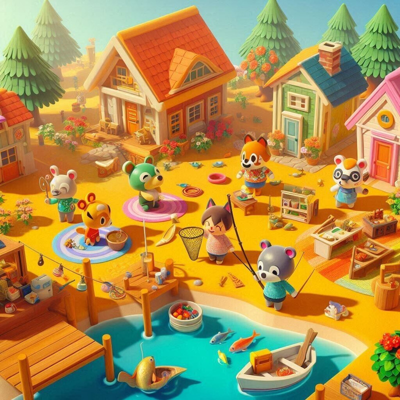 بازی Animal Crossing New Horizons مخصوص نینتندو سوئیچ