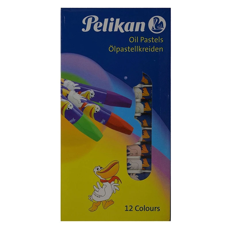 پاستل روغنی 12 رنگ پلیکان آلمان مدل 8316