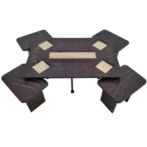 میز جلومبلی آمیتیس مدل CTHXV14 - 100 با 4 عدد میز عسلی
