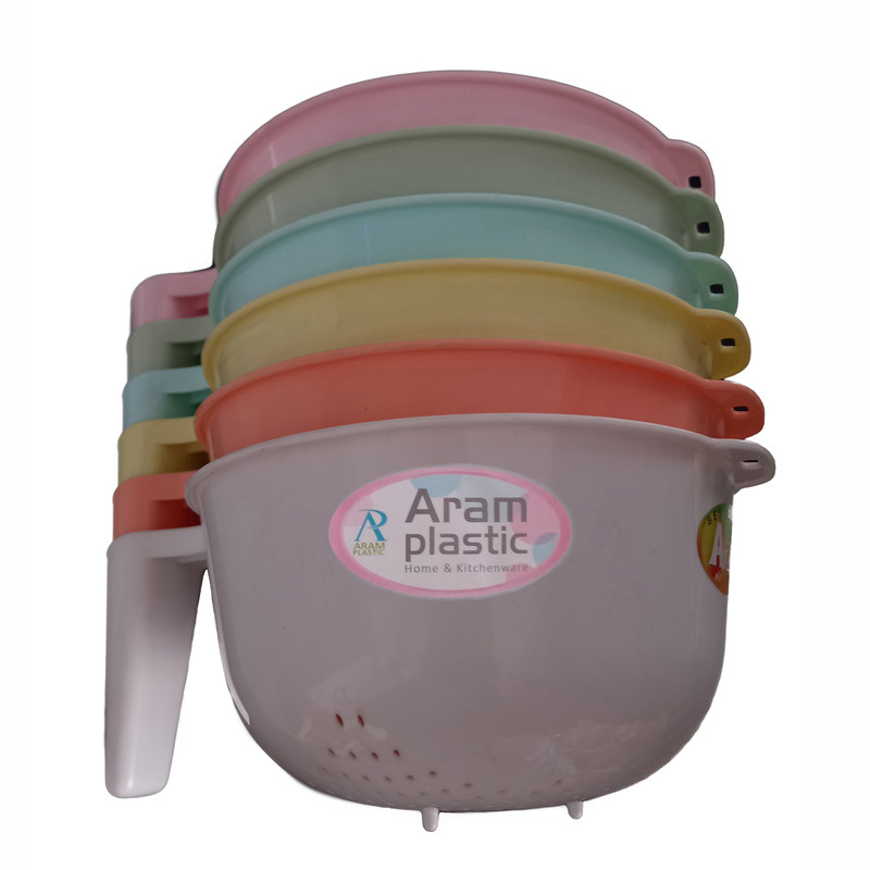 آبکش آرام پلاستیک مدل دسته دار