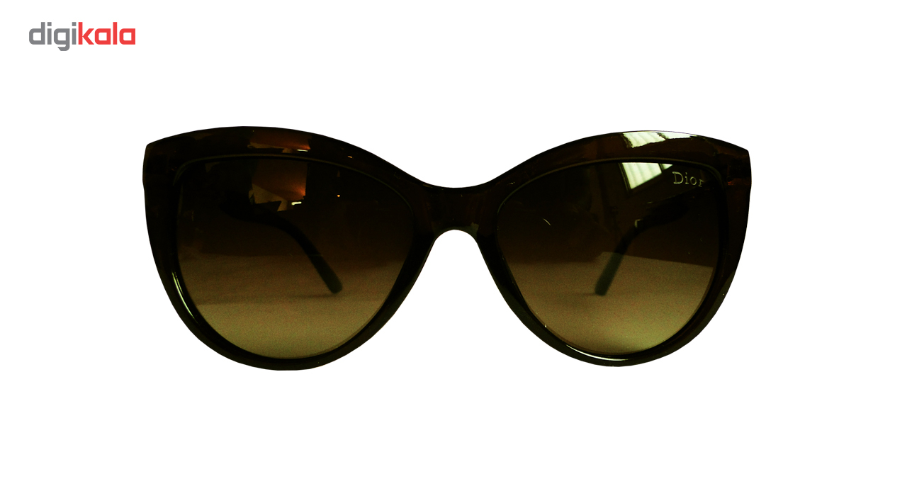 عینک آفتابی زنانه دیور مدل Dior-Brown-P013