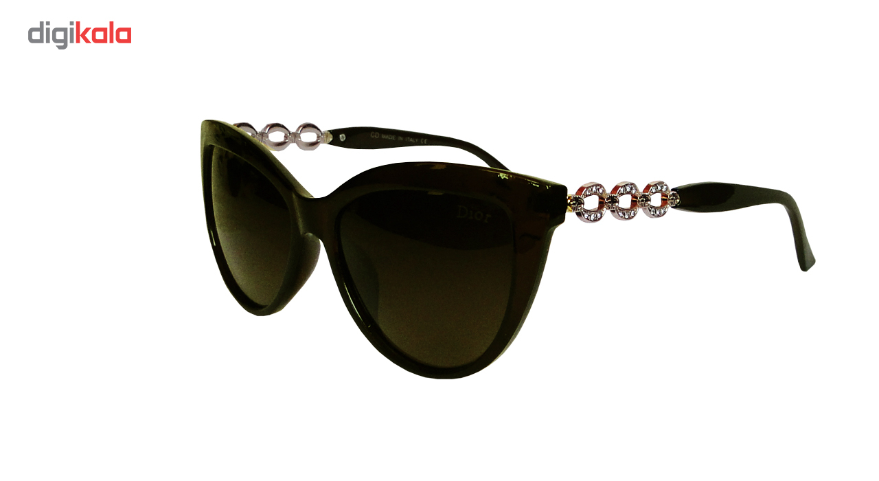 عینک آفتابی زنانه دیور مدل Dior-Brown-P013