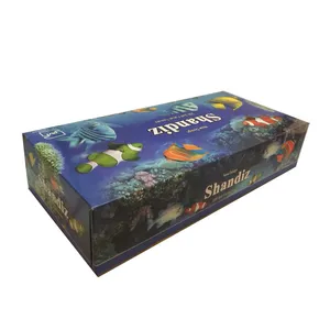 دستمال کاغذی 100 برگ شاندیز طرح آکواریوم