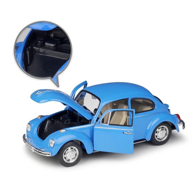 ماکت ماشین ولی مدل Volkswagen Beetle Hard_Top