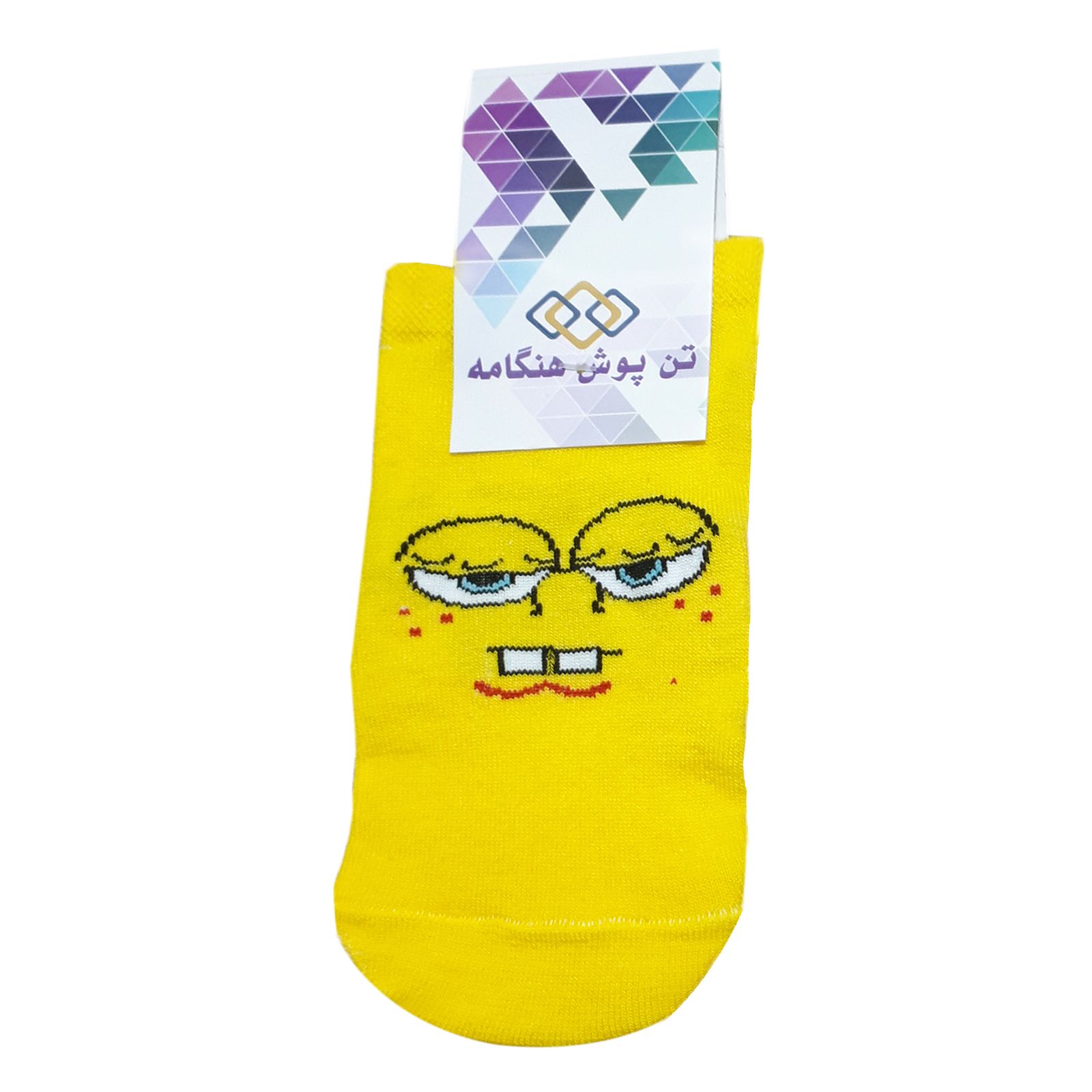 جوراب بچگانه تن پوش هنگامه مدل باب اسفنجی و پاتریک -  - 1