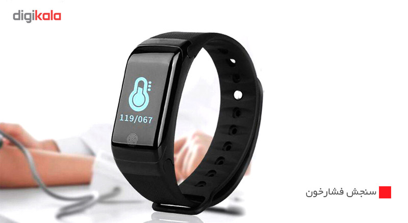 مچ بند هوشمند مدل Fitto Black